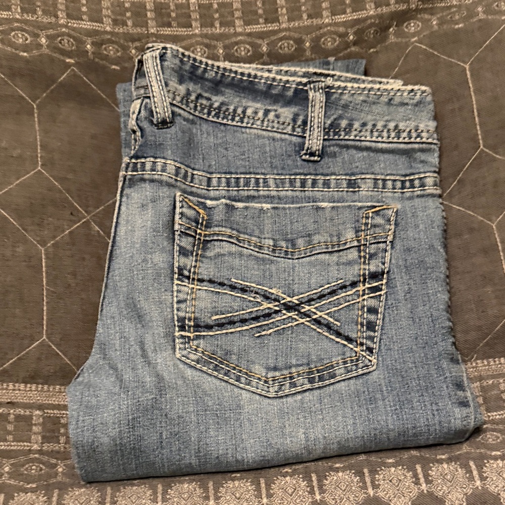 Aeropostale Light Blue Straight Leg Jeans